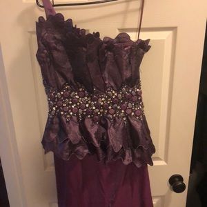 Purple dress